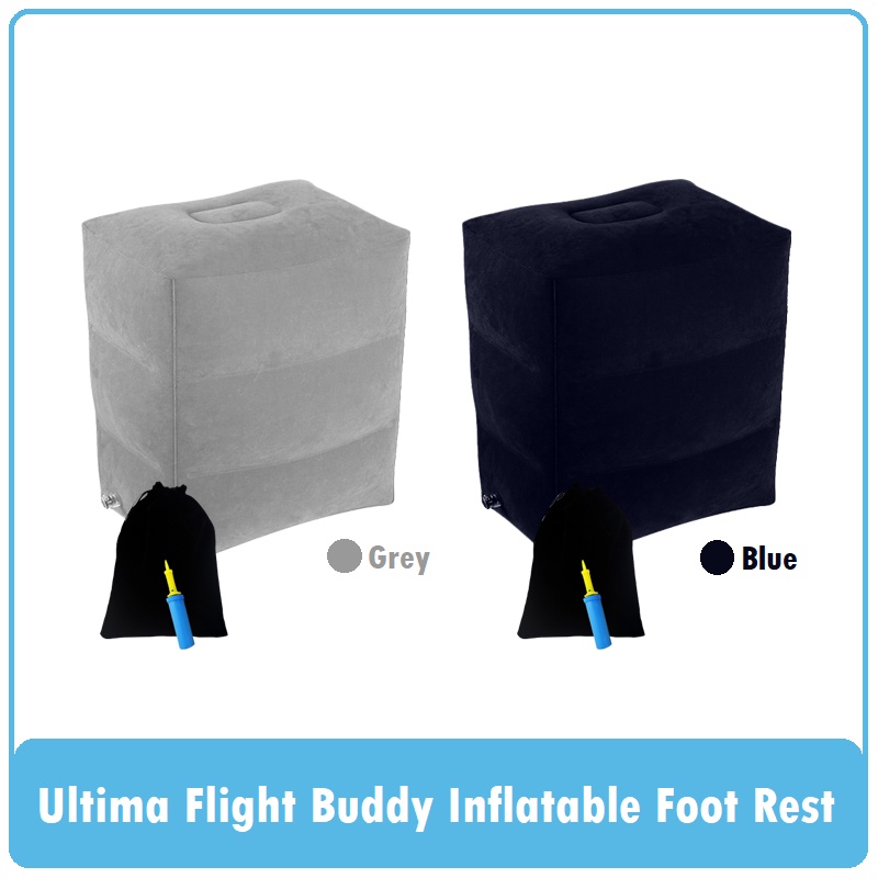 Ultima Flight Buddy Inflatable Foot Rest | Pijakan Kaki Travel