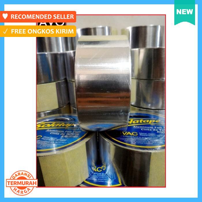 

Lakban Alumunium Foil Solatape 2 Inch Multifungsi Good Quality - Selotip & Double Tape