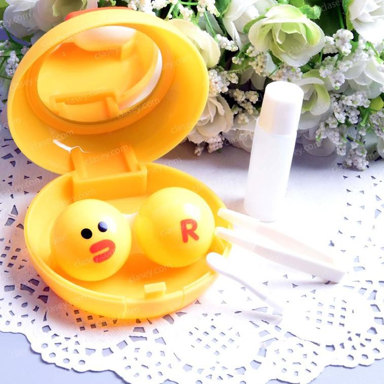 TEMPAT KOTAK SOFTLENS SALLY YELLOW BEBEK