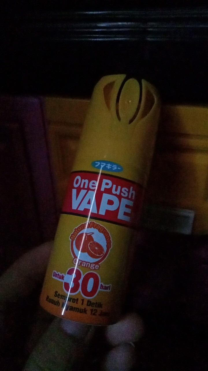 One Push Vape Semprot 30 Hari