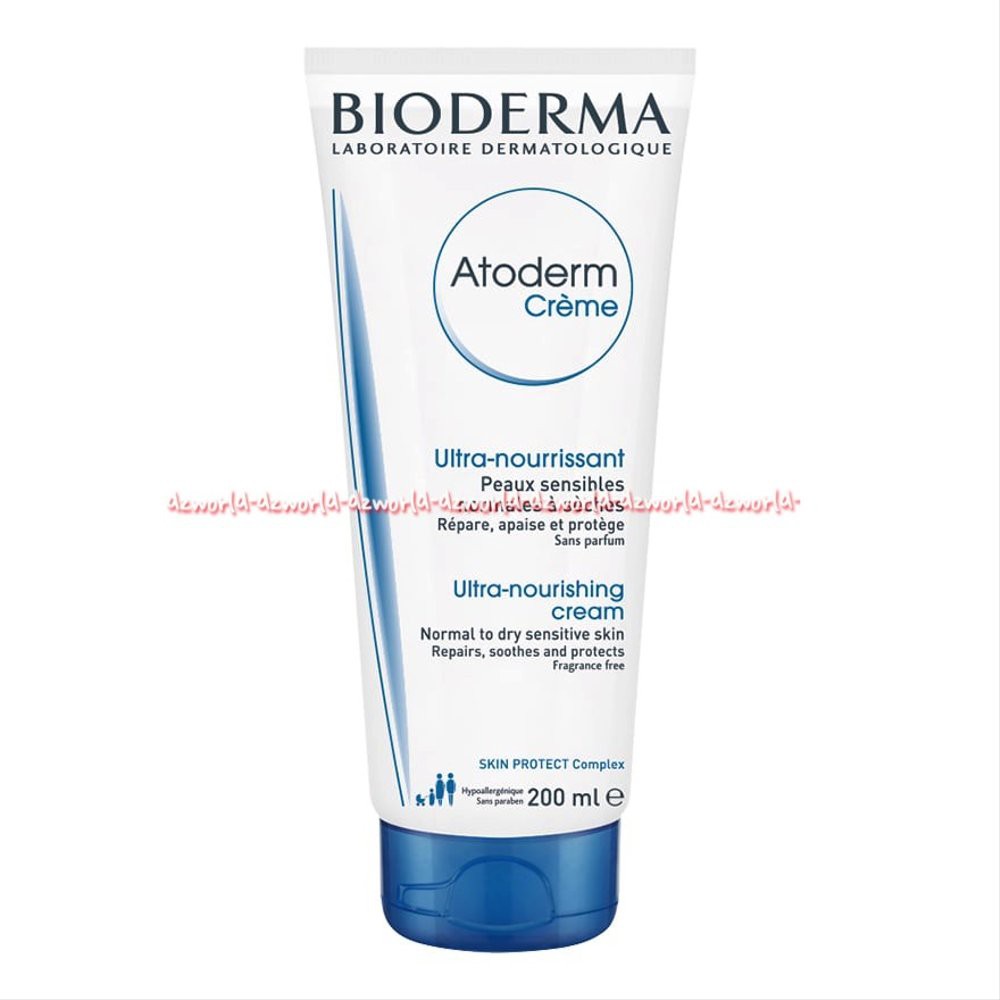 Bioderma Atoderm Creme Ultra Nourrisant Krim Pelembab Kulit Wajah 200ml