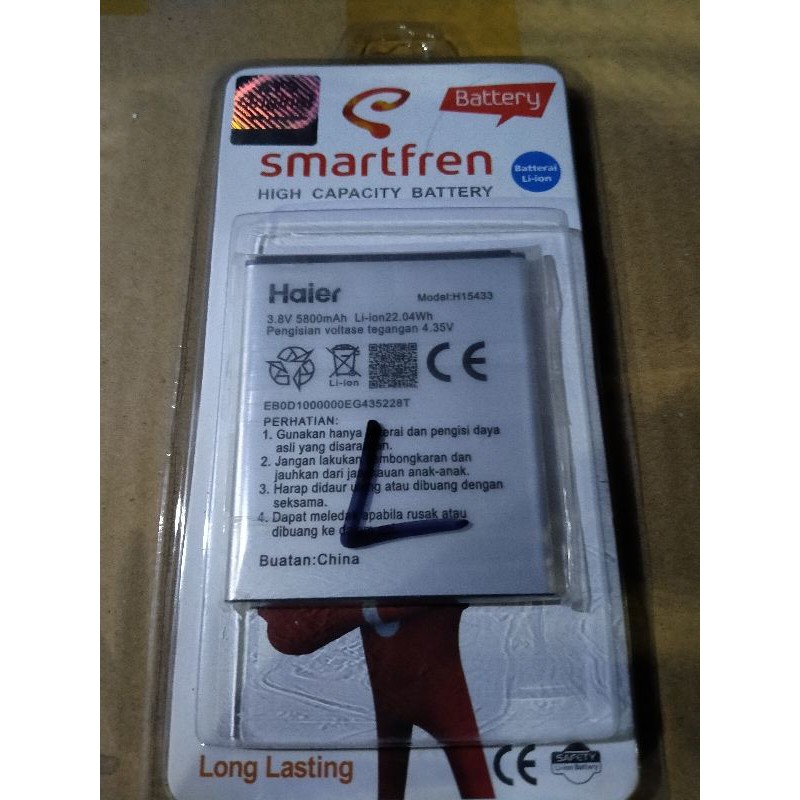 Baterai Smartfren Andromax L Baterai Battry Batry Haier H15433/B26D2H Original