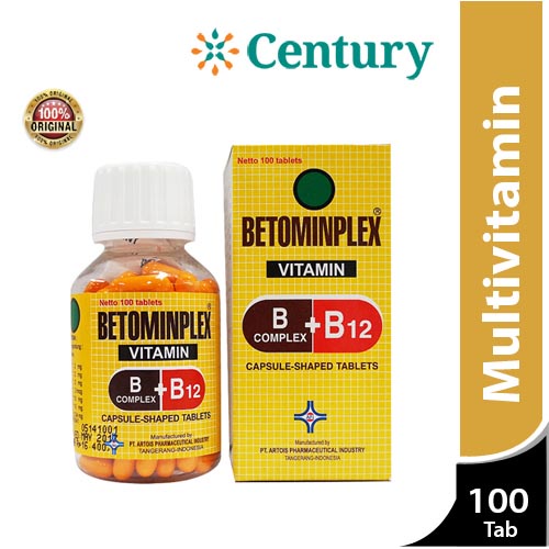 Vitamin Betominplex B + B12 / Vitamin B Kompleks / Multivitamin
