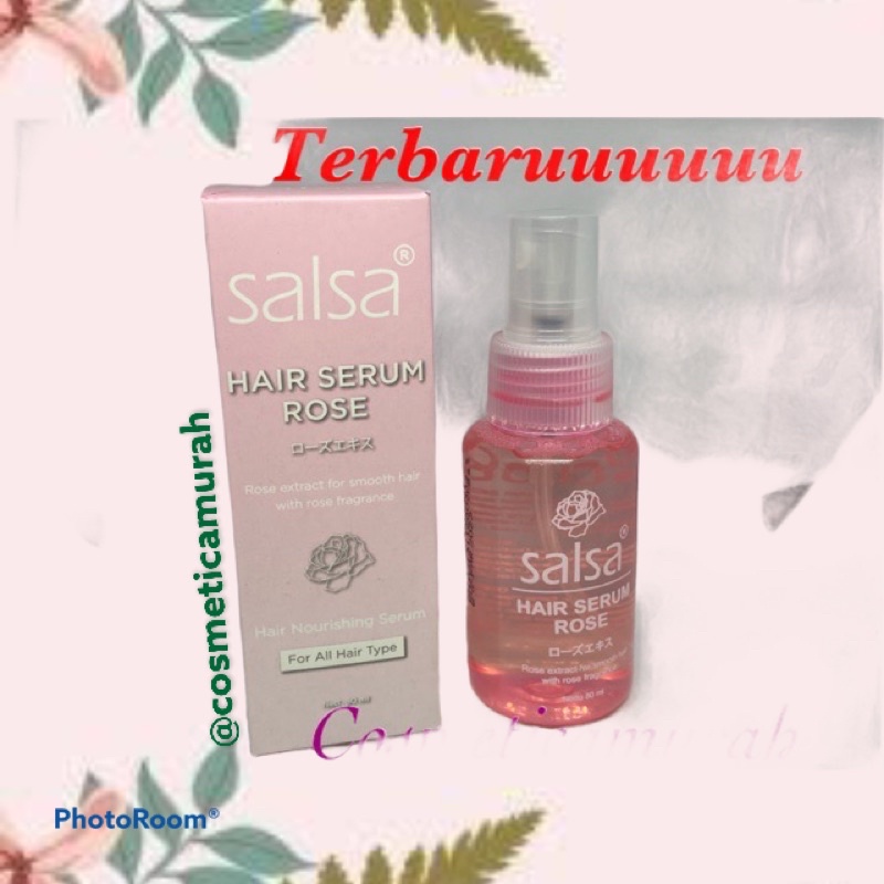 salsa hair serum rose || salsa keratin repair hair serum || salsa growth hair serum || serum penumbuh rambut