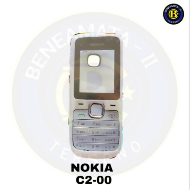 CASING NOKIA C2-00 NOKIA C2 00 ORIGINAL TUTUP DEPAN BELAKANG