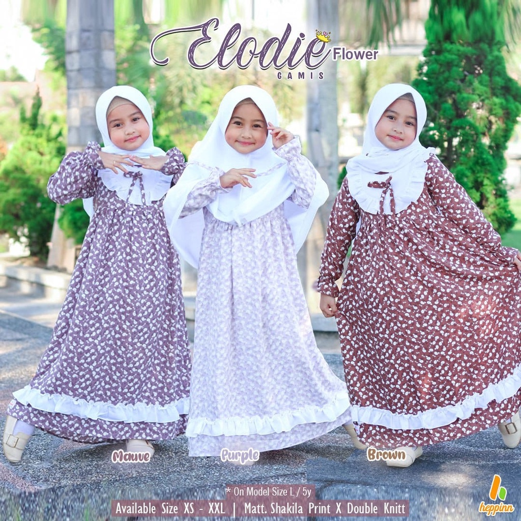 AHZA HEPPIN// Gamis Anak Elodie by Ahza Heppinn