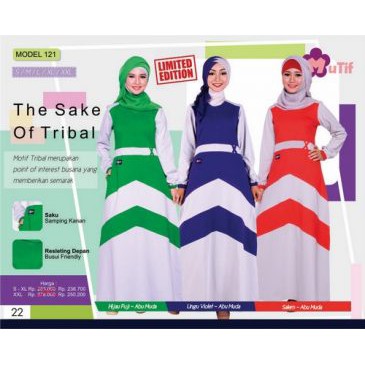 Baju mutif 121|Dress Muslimah|Hijab Fashion|Gamis