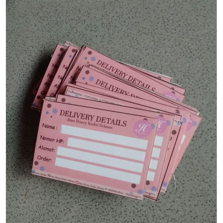 

stiker pengiriman