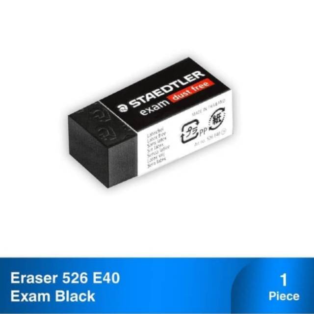 

Penghapus pensil staedtler E40 Black