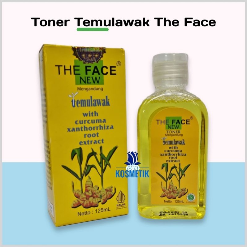 TONER TEMULAWAK THE FACE 125ml  BPOM