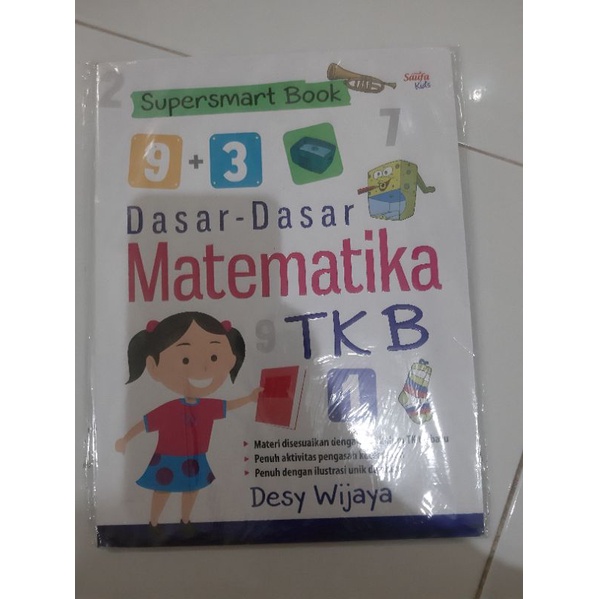 Buku Anak Super Smart Book Dasar-Dasar Matematika TK B