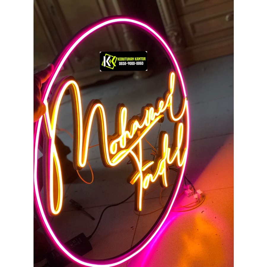 Neon Flex LED Neon Flex Custom Dekorasi Ruangan Cafe Resto Coffe