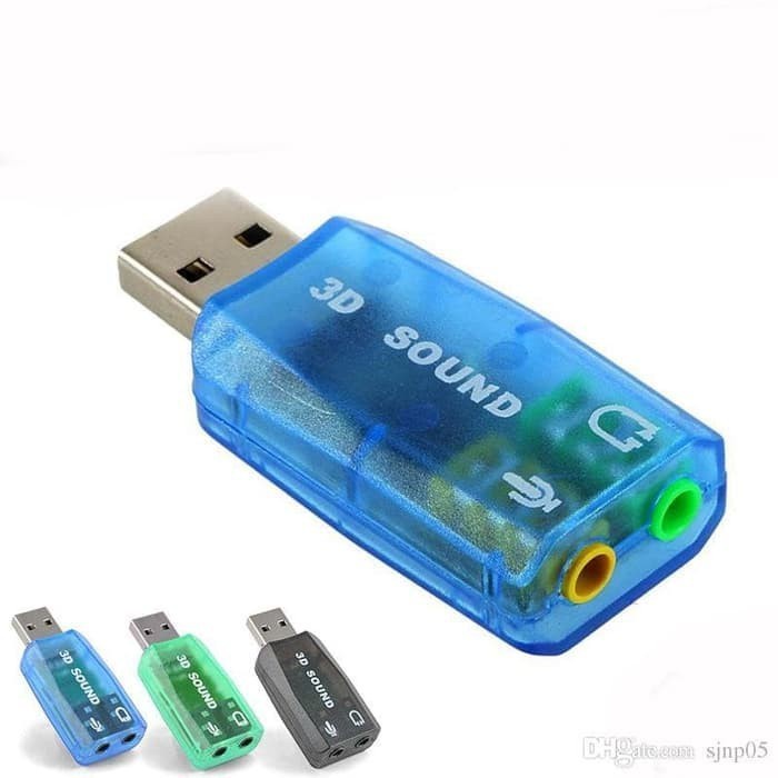 USB 2.0 External Sound Card Audio 5.1 External Adapter