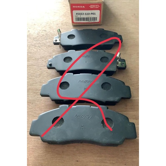 Kampas Rem Depan Honda Crv 1998-2001, Crv Gen 1