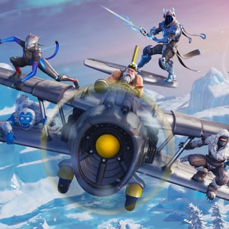 ori original fortnite X-4 stormwing ice king battle royale collection epic games mainan hadiah anak