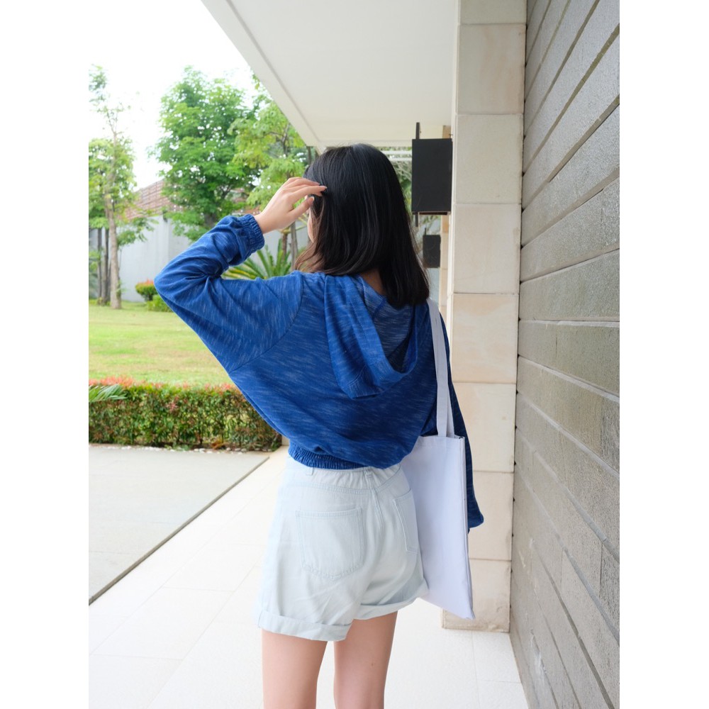 Kadaka T-0346 Hoodie Crop Sporty