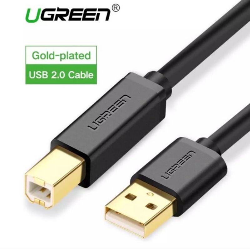 Ugreen Kabel Printer Scanner Usb 2.0 Male to Usb Type B Male - Kabel Scanner / Printer Usb 2.0