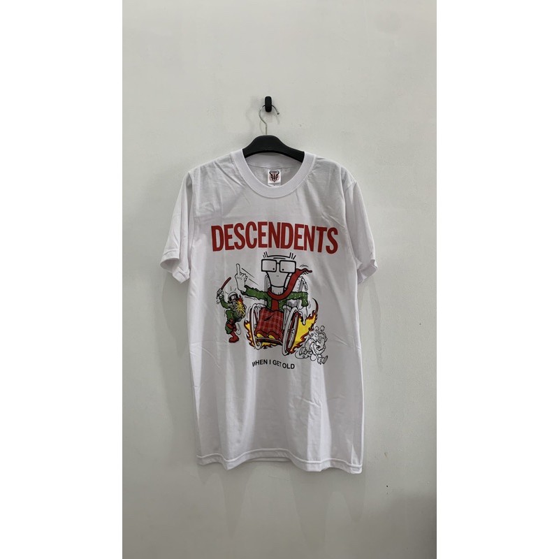 Tshirt Kaos Band Descendents Built Up - Rockway 16