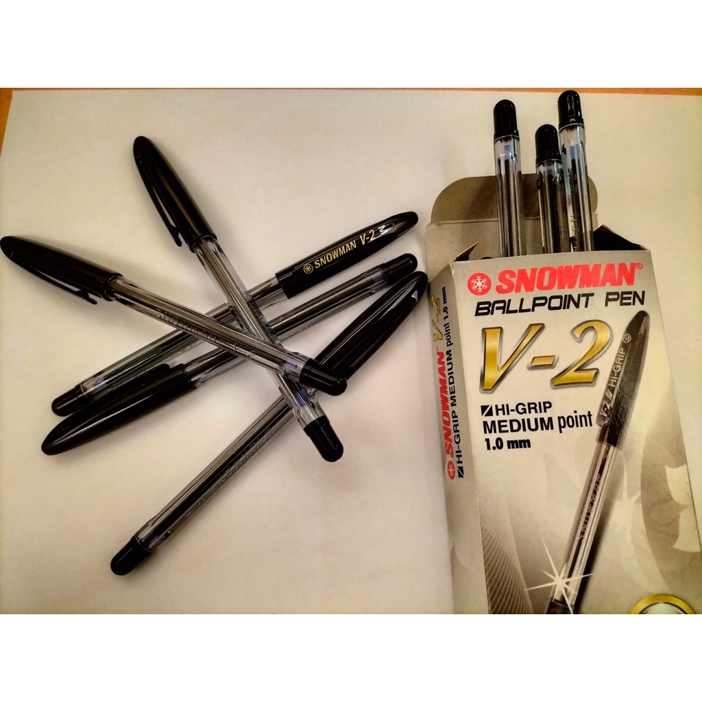 

Ballpoint Pen HI-GRIP Fine V-2 Snowman