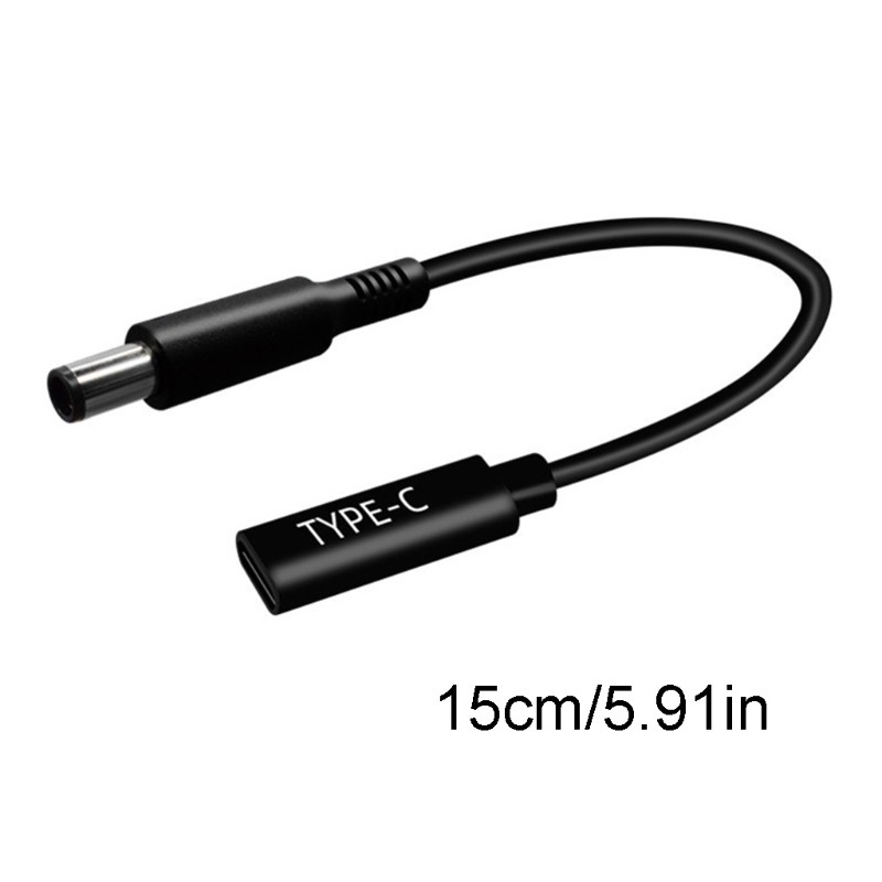 Kabel Konverter Usb Tipe C Ke 7.4x5.0mm Dc Jack Untuk Dell Latitude E7406 E7450