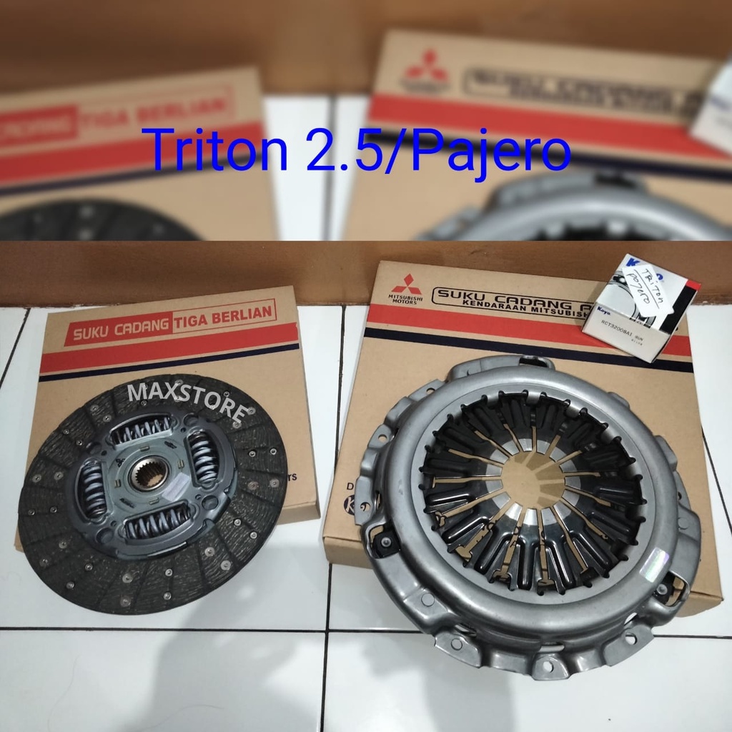 Kampas kopling / Clutch disc 1set MITSUBISHI TRITON 2.5/PAJERO Original