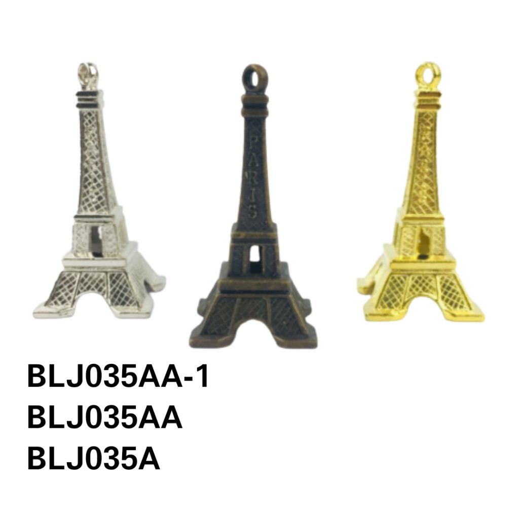 Charm Besi Menara Eiffel 3D Harga/Pc