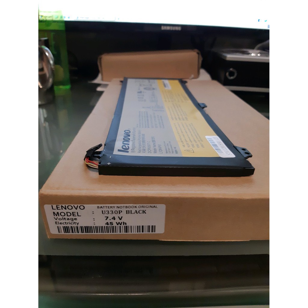 Baterai Battery Batre Laptop Lenovo Ideapad U330P U330T Y330 Series U330 Touch Original terakhir
