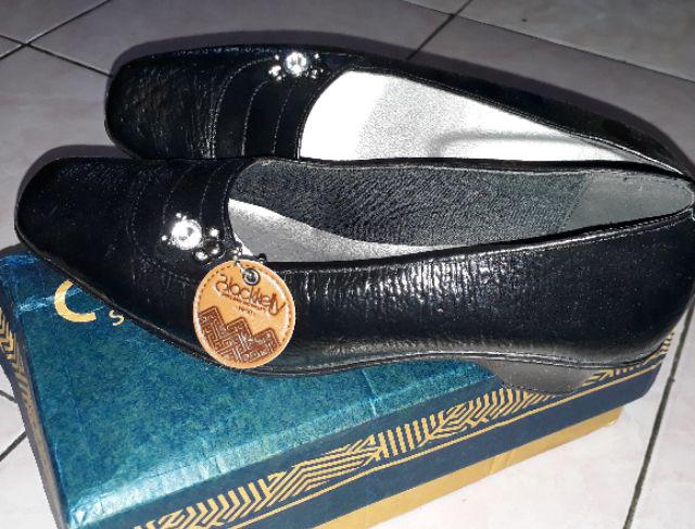 Sepatu Formal / Kantor / Wanita Kulit Hitam Blackkelly Ldx 980 Murah