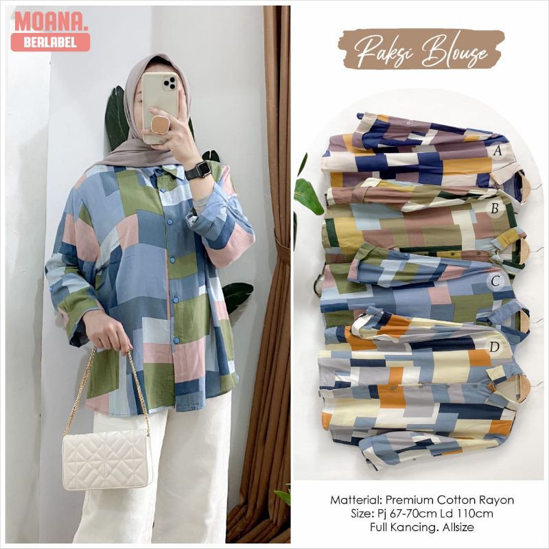 Raksi Blouse - Tanya Stok sebelum Order