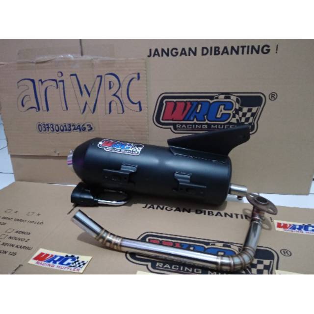 Knalpot WRC Beat , scopy , Vario110 Fi