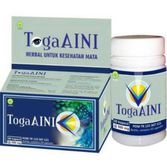 Kapsul Toga Aini Herbal Untuk Memelihara Kesehatan Mata