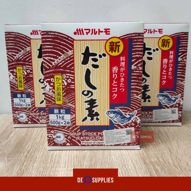 

Marutomo Shin Dashi No Moto Katsuo 1kg - Hondashi 1 kg Bumbu Bonito Jepang