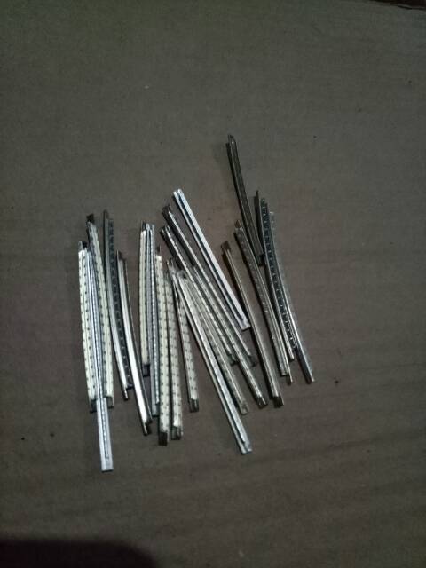 Fret grip gitar akustik elektrik baja stenlis murah diskon isi 24 pcs grip gitar ukuran jumbo/medium