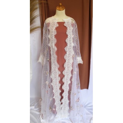 Outer Panjang Bahan Organza