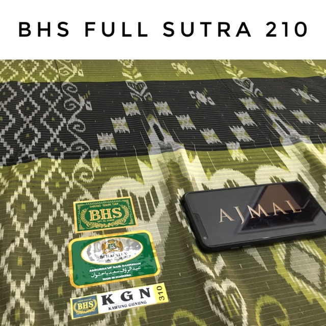 LIMITED - Sarung BHS KWG KGN FULL SUTRA 210 (GOLD)