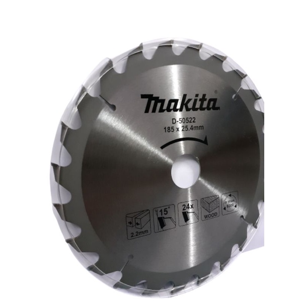 MAKITA 7&quot; X 24T Mata Circle 7 Inch Circular Saw Blade Mata Potong Gergaji Kayu