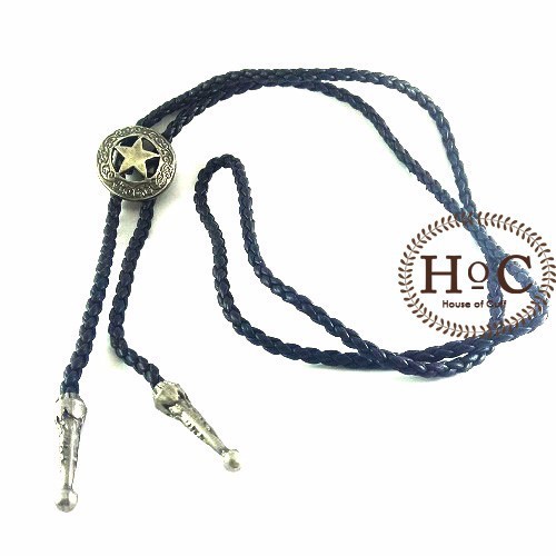 Houseofcuff Dasi Bolo Tie STAR SILVER BOLO
