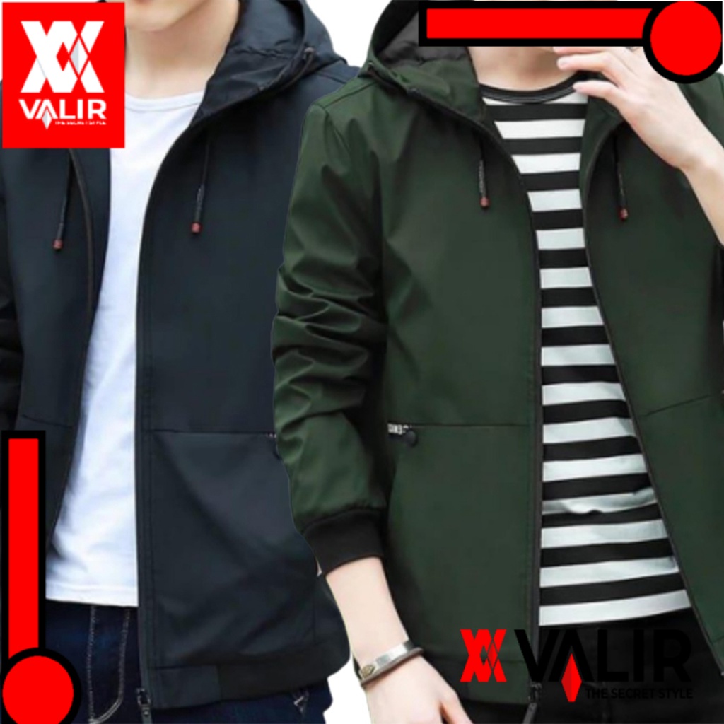 jaket cowok Brended Valir hatsy