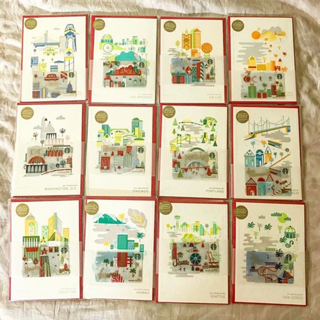 Complete Holiday US City Cards (12 city)