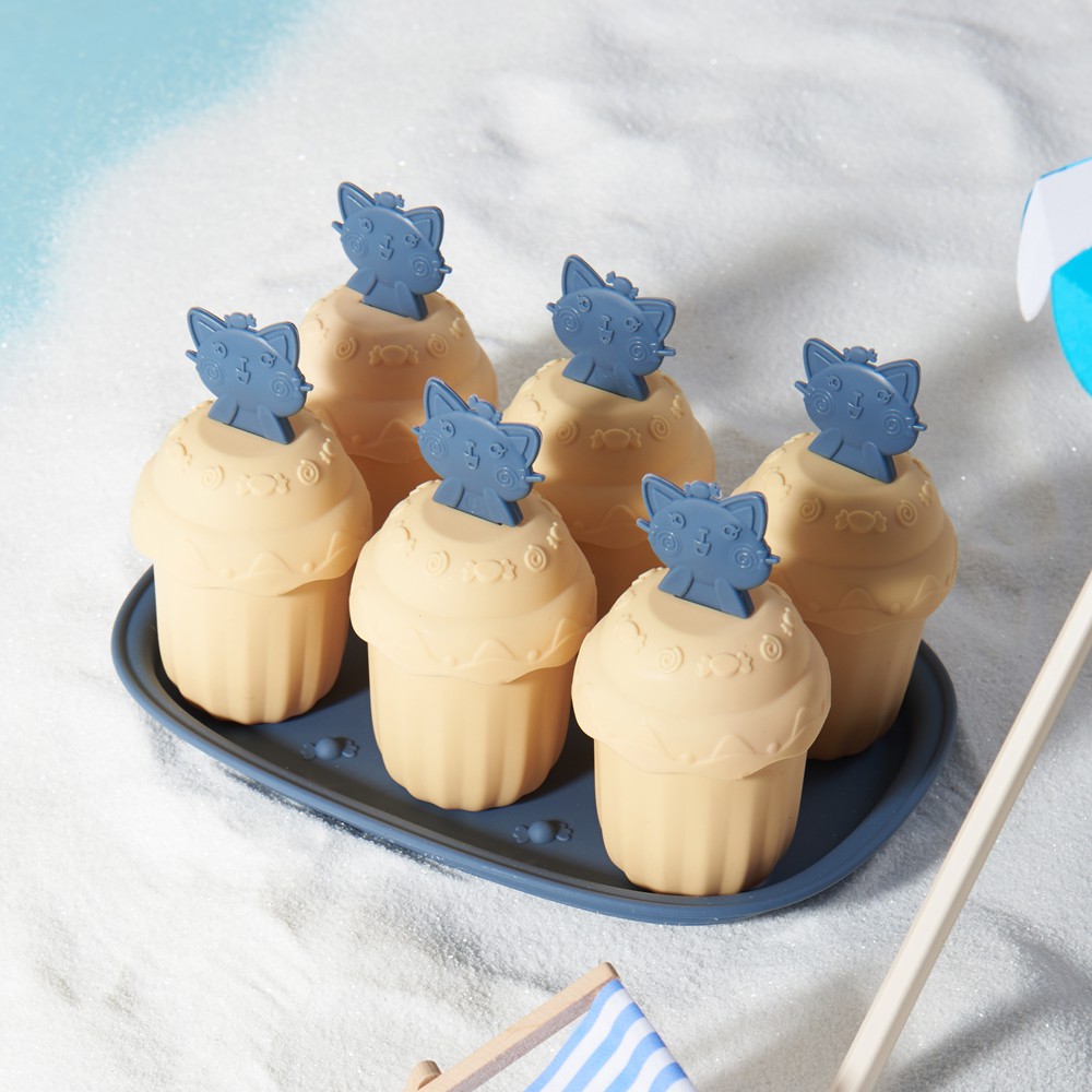 Cetakan Es Krim Stik Jelly Pudding Es Lolipop Karakter Jagung