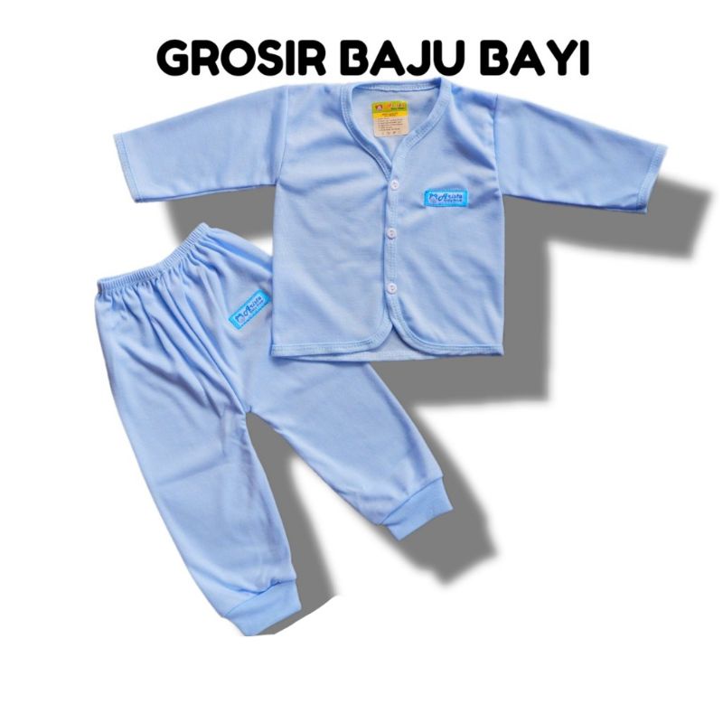 Setelan Baju Bayi Baru Lahir Bahan Katun SNI Halus Lembut Baju Bayi Newborn Baby Murah Grosir