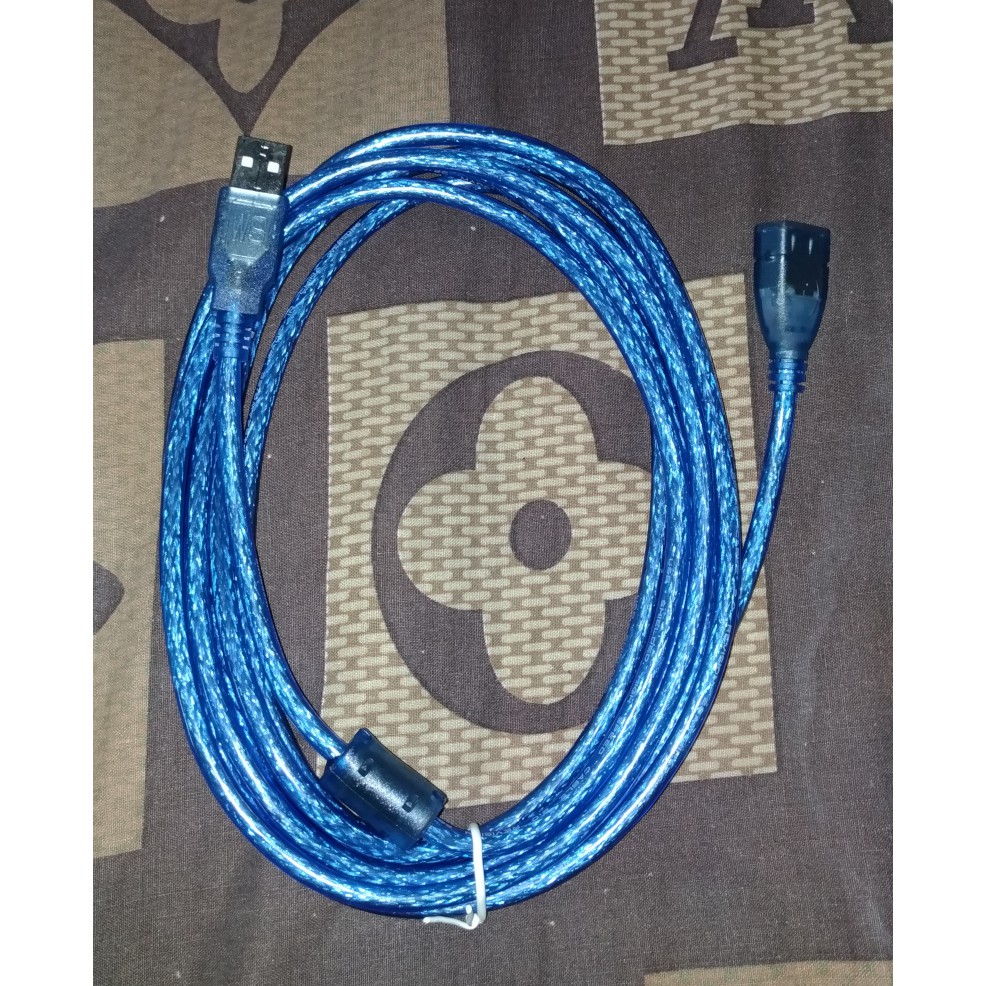 Kabel USB Perpanjangan 3M Websong male to female