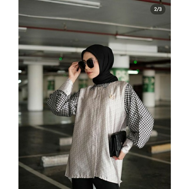 mono shirt (PO) by vanilla hijab