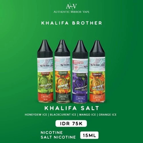 SALT KHALIFA MANGO HONEYDEW BLACKCURRANT ORANGE SALT 15ML liquid