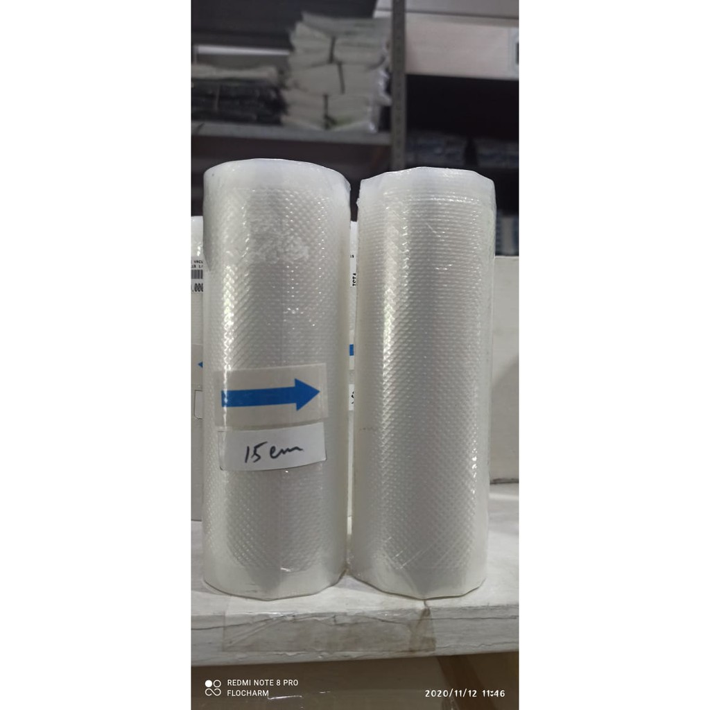 

Plastik Vacum Emboss/Bintik 15cm Roll