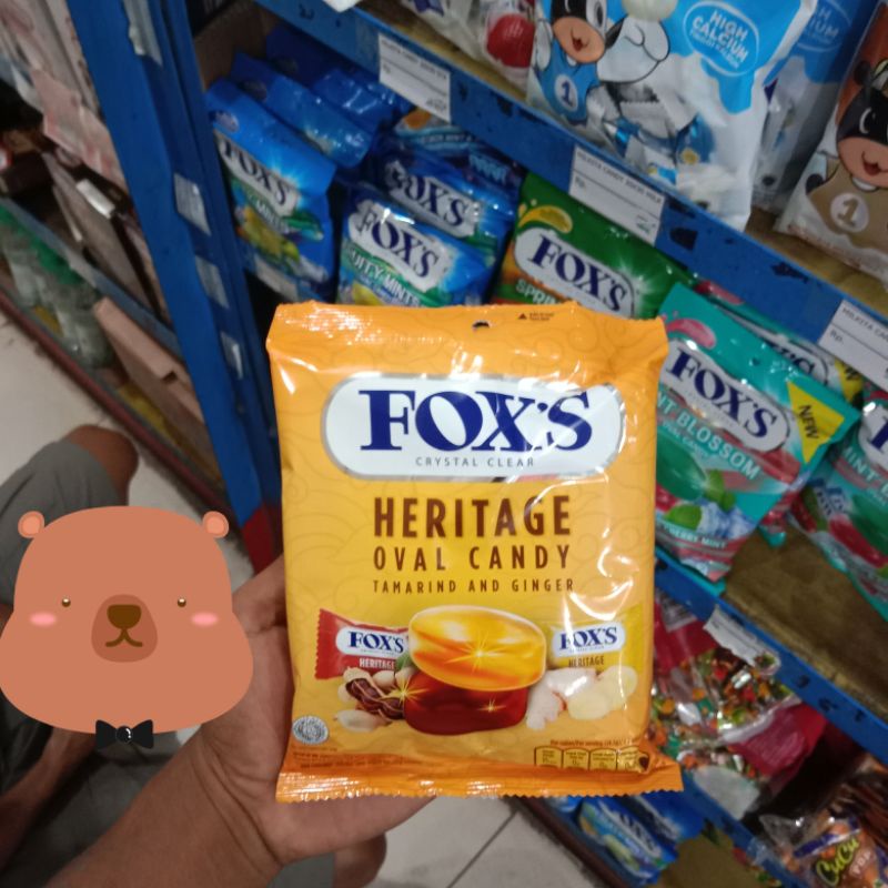 

Yummer l Permen Foxs Heritage Oval Candy Tamarind & Ginger