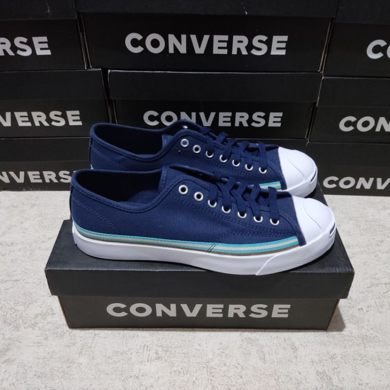 Converse Jack Purcell National Park Ox - Midnight Navy/Harbor Teal