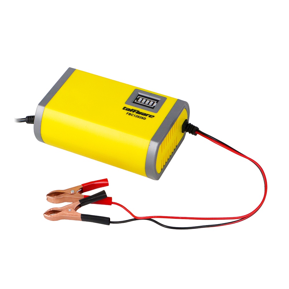 Portable Motorcycle Car Battery Charger 6A/12V -OMRS1BYL  Yellow