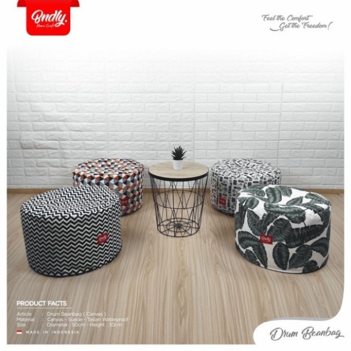 Beanbag Bndly. Drum 1 Set ( termasuk isi )