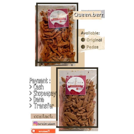 

Basreng pedas/original